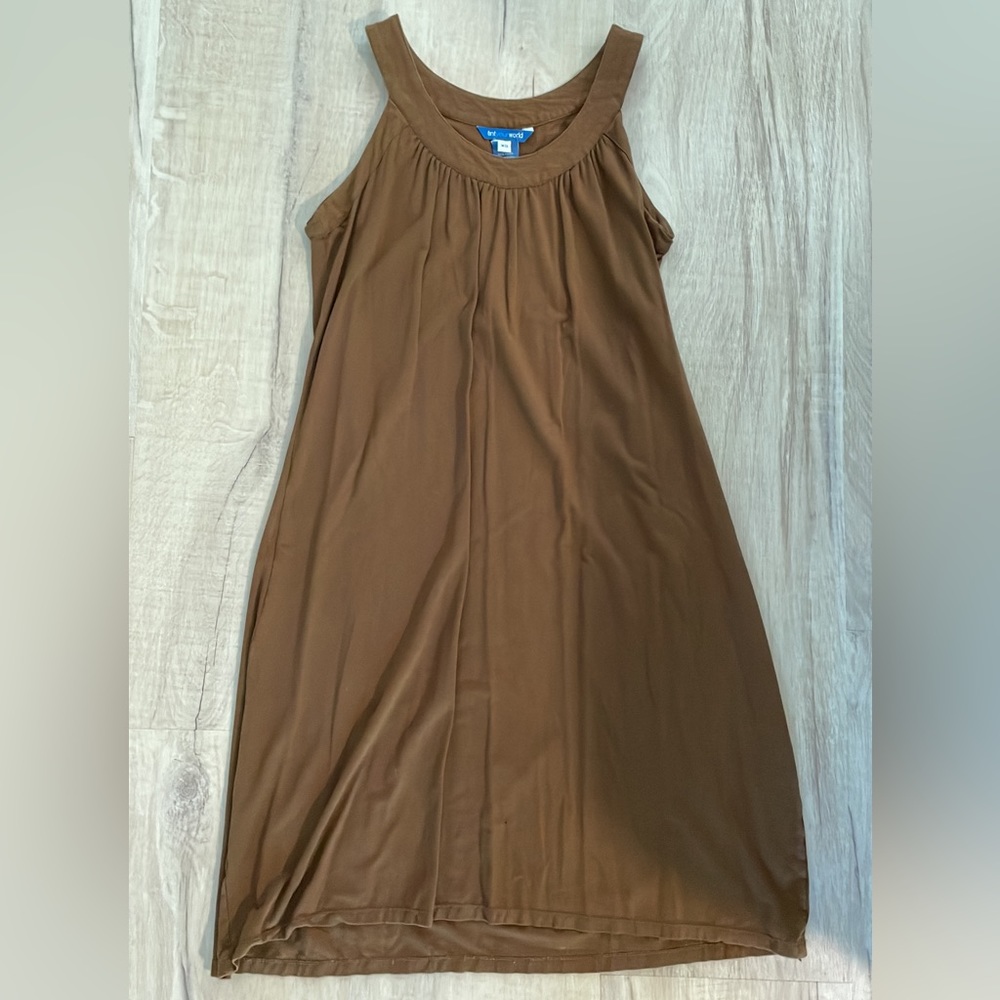 Tint Your World Brown Dress- XS